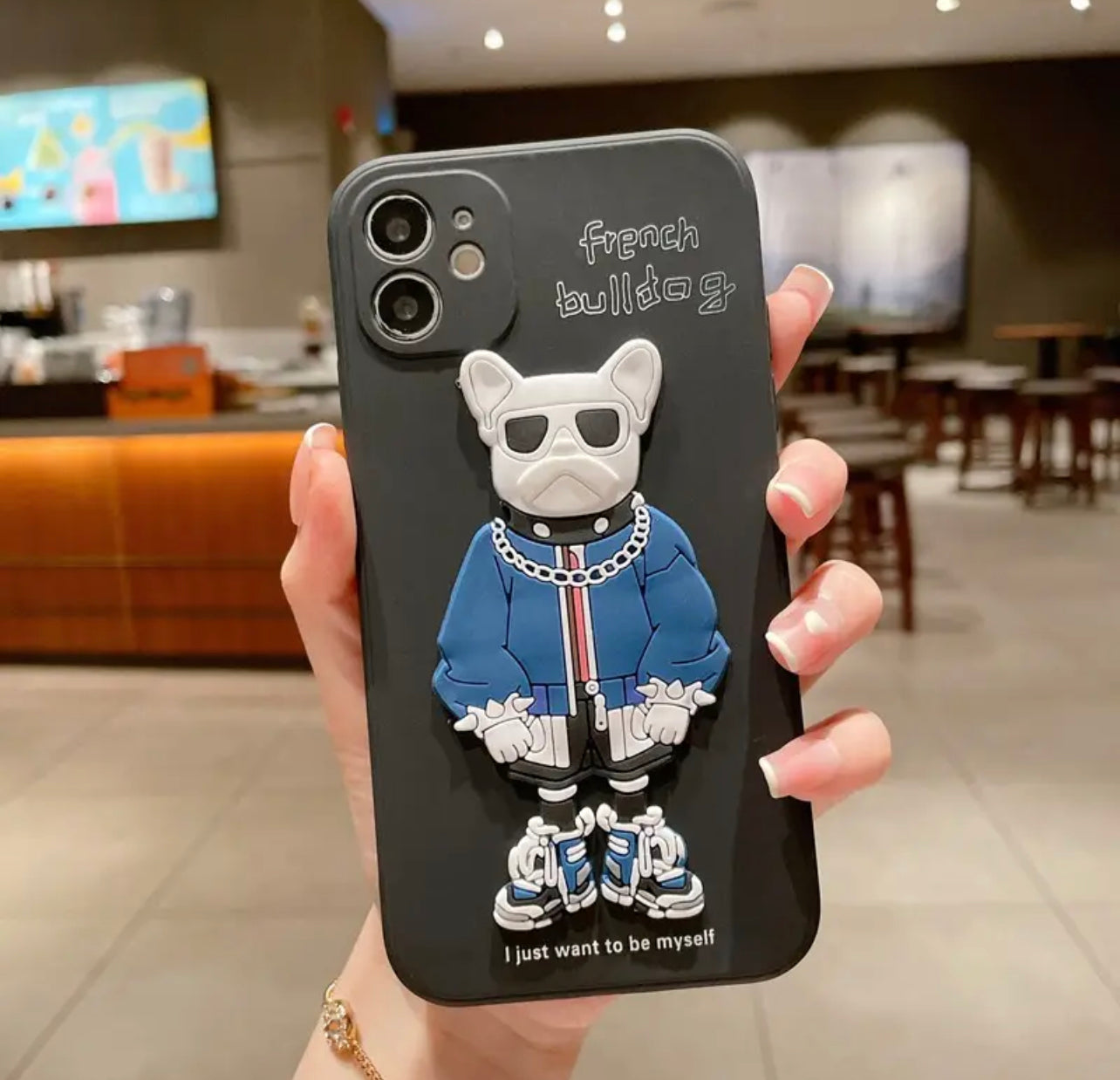 Bull dog - כיסוי איכותי וסופר מעוצב לאייפון iphone case FantasyCaseIL