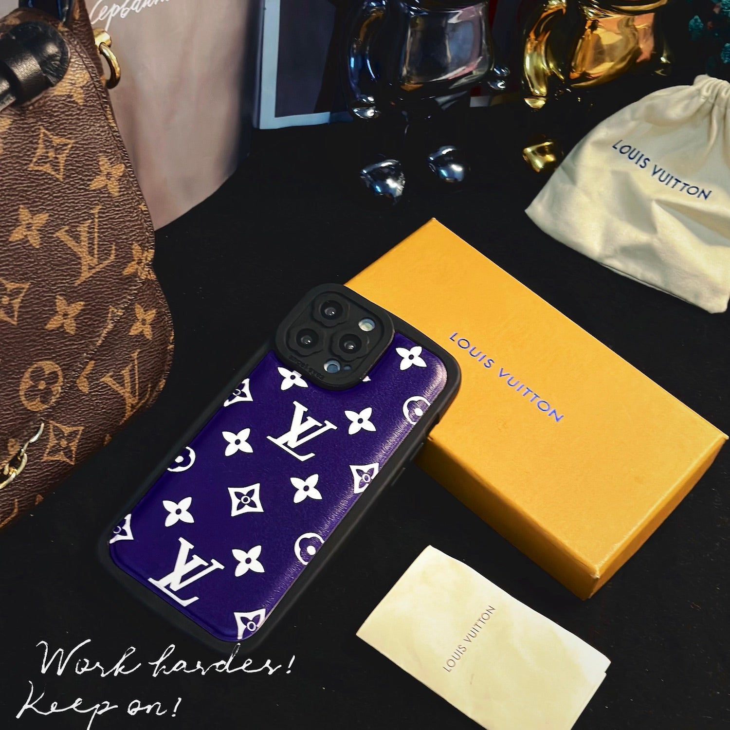 Louis vuitton - כיסוי סופר אופנתי ומעוצב במיוחד לאייפון