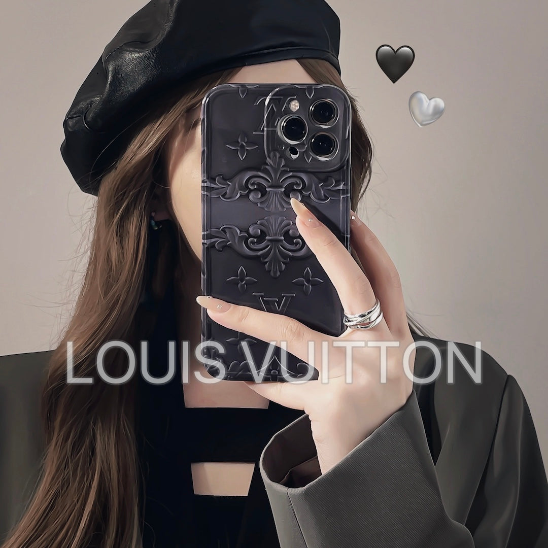 Louis Vuitton - כיסוי יוקרתי אופנתי בעיצוב מושלם לאייפון