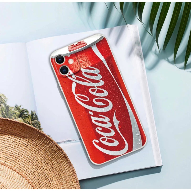 Coca cola - כיסוי איכותי וסופר מעוצב במיוחד לכל סוגי הטלפונים iphone case FantasyCaseIL