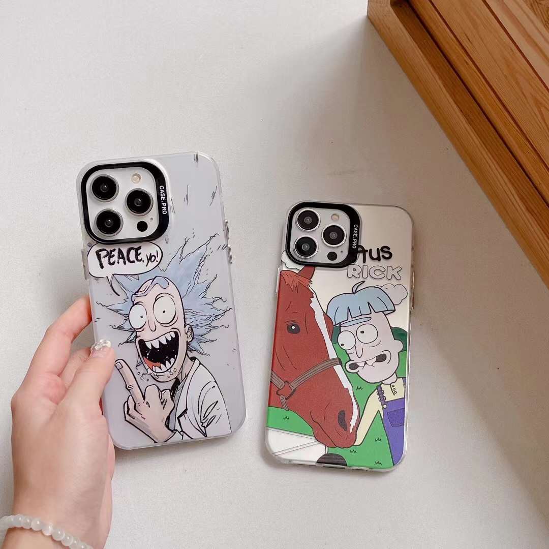 Rick & morty - כיסוי אופנתי איכותי ומגניב במיוחד לאייפון