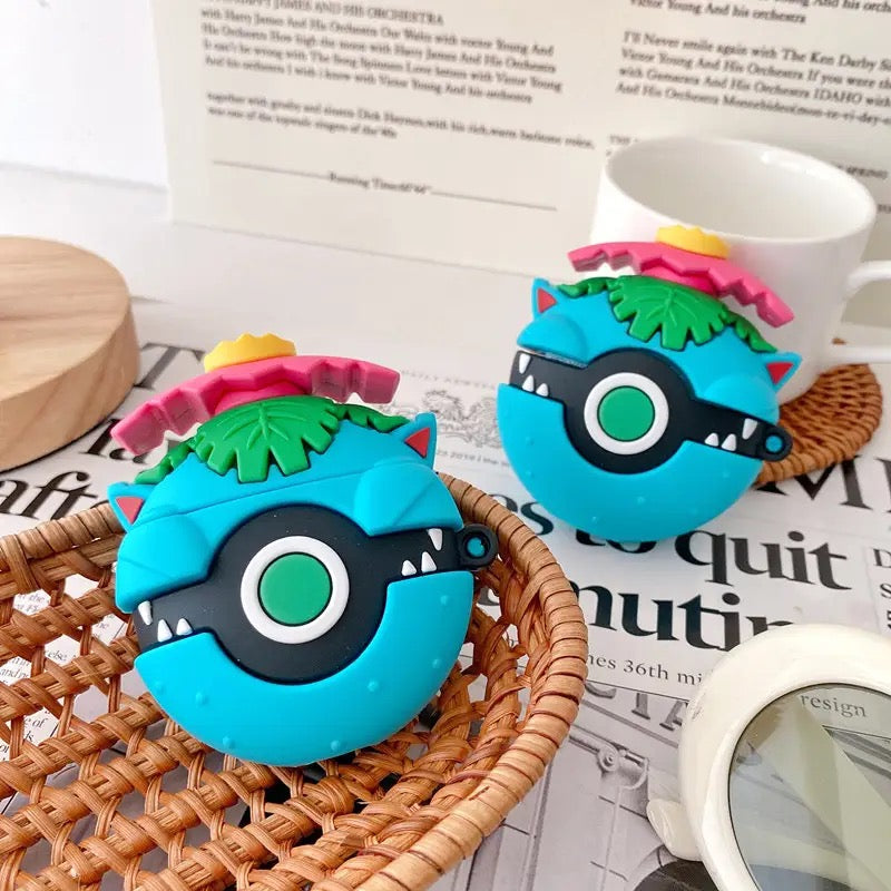 Pokemon - כיסוי איכותי וסופר מיוחד מסיליקון לאיירפודס iphone case FantasyCaseIL