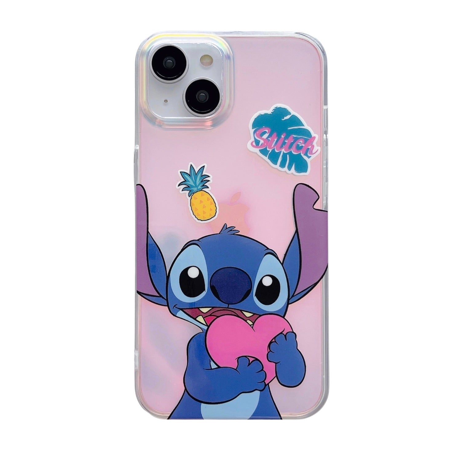 Mickey mouse & stitch & winnie pooh - כיסוי יוקרתי אופנתי וחמוד במיוחד לאייפון