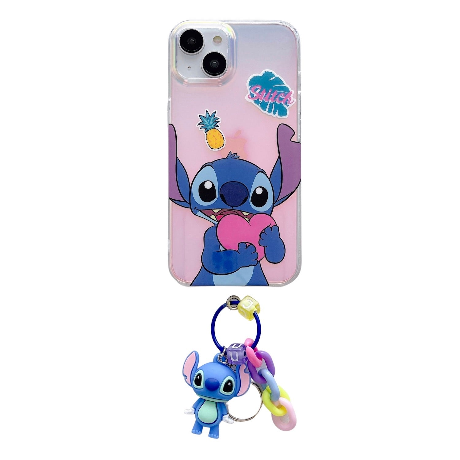 Mickey mouse & stitch & winnie pooh - כיסוי יוקרתי אופנתי וחמוד במיוחד לאייפון