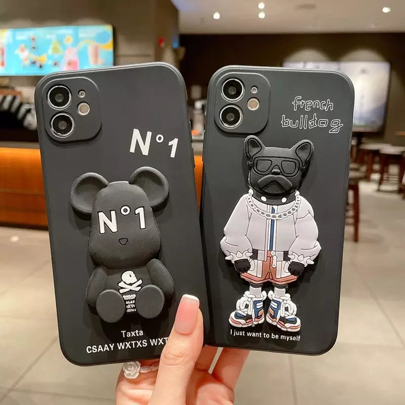 Bull dog - כיסוי איכותי וסופר מעוצב לאייפון iphone case FantasyCaseIL