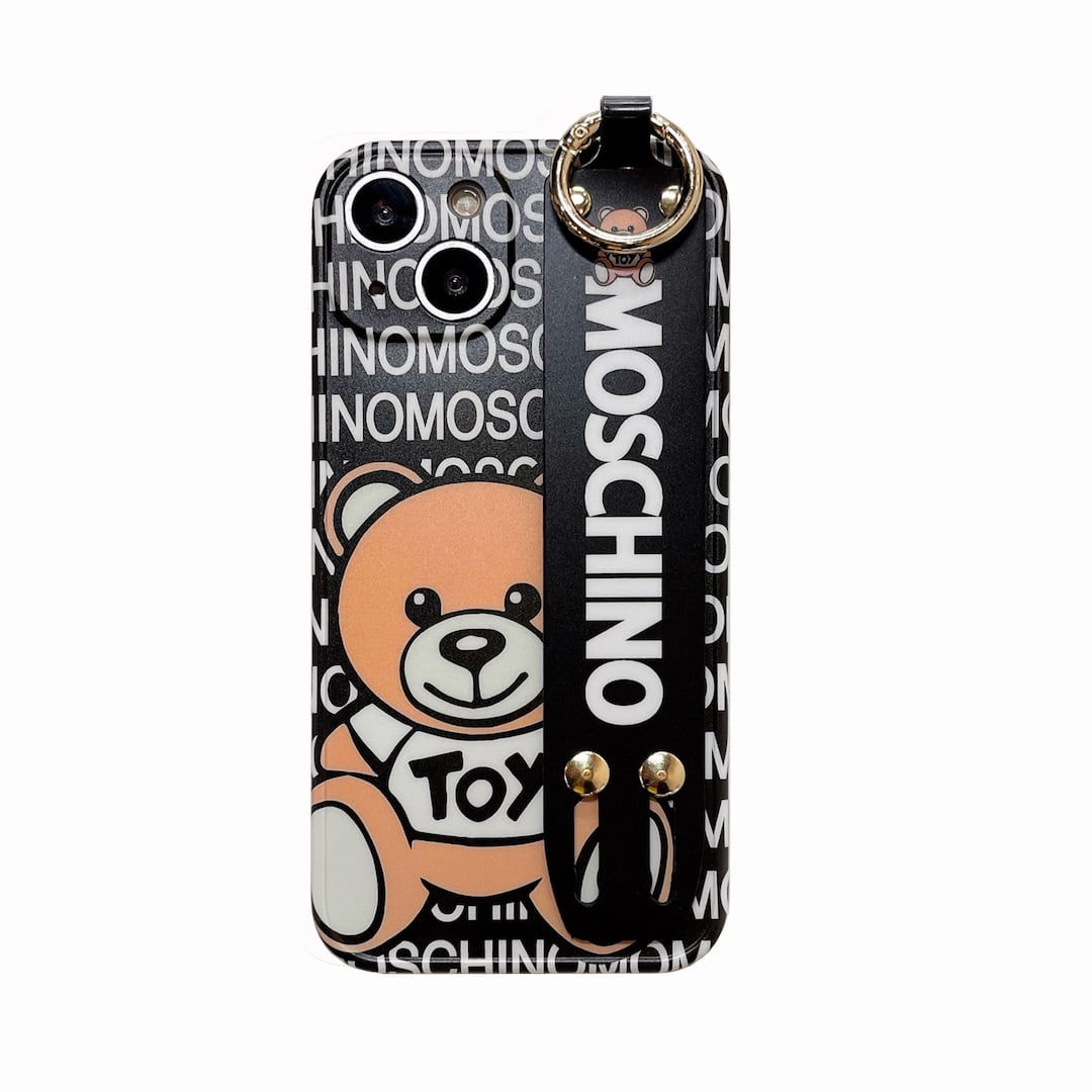 Moschino - כיסוי יוקרתי איכותי וסופר מעוצב ואופנתי לאייפון