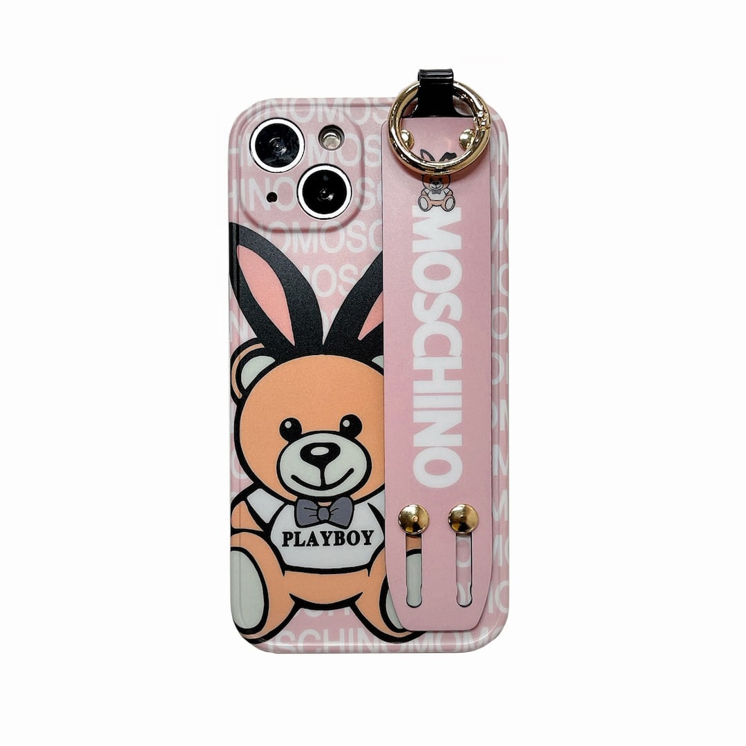 Moschino - כיסוי יוקרתי איכותי וסופר מעוצב ואופנתי לאייפון