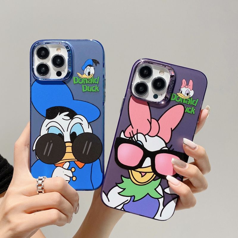 Mickey mouse & donald duck - כיסוי אופנתי איכותי וחמוד במיוחד לאייפון