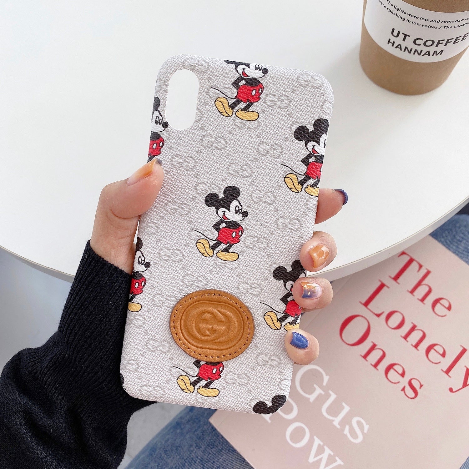 Mickey mouse & gucci - כיסוי אופנתי יוקרתי ומעוצב במיוחד לאייפון