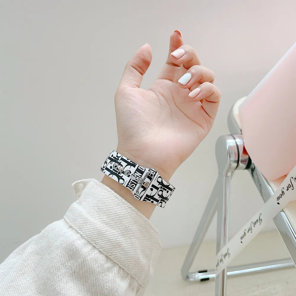 Christian Dior - רצועות אפל וואטצ׳ יוקרתיות במיוחד iphone case FantasyCaseIL