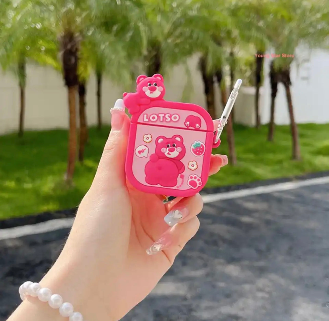 Lotso - כיסוי אופנתי חמוד ואיכותי במיוחד לאיירפודס iphone case FantasyCaseIL