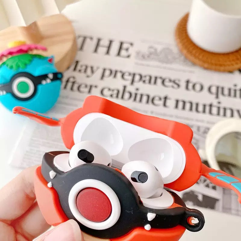 Pokemon - כיסוי איכותי וסופר מיוחד מסיליקון לאיירפודס iphone case FantasyCaseIL