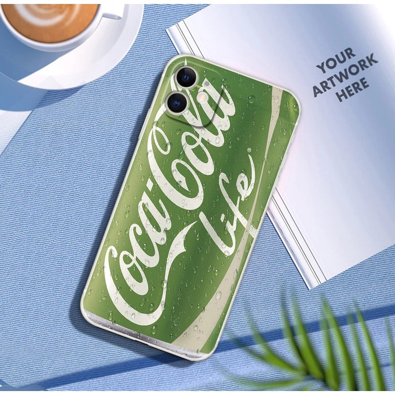 Coca cola - כיסוי איכותי וסופר מעוצב במיוחד לכל סוגי הטלפונים iphone case FantasyCaseIL