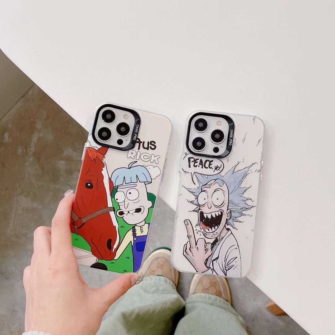 Rick & morty - כיסוי אופנתי איכותי ומגניב במיוחד לאייפון