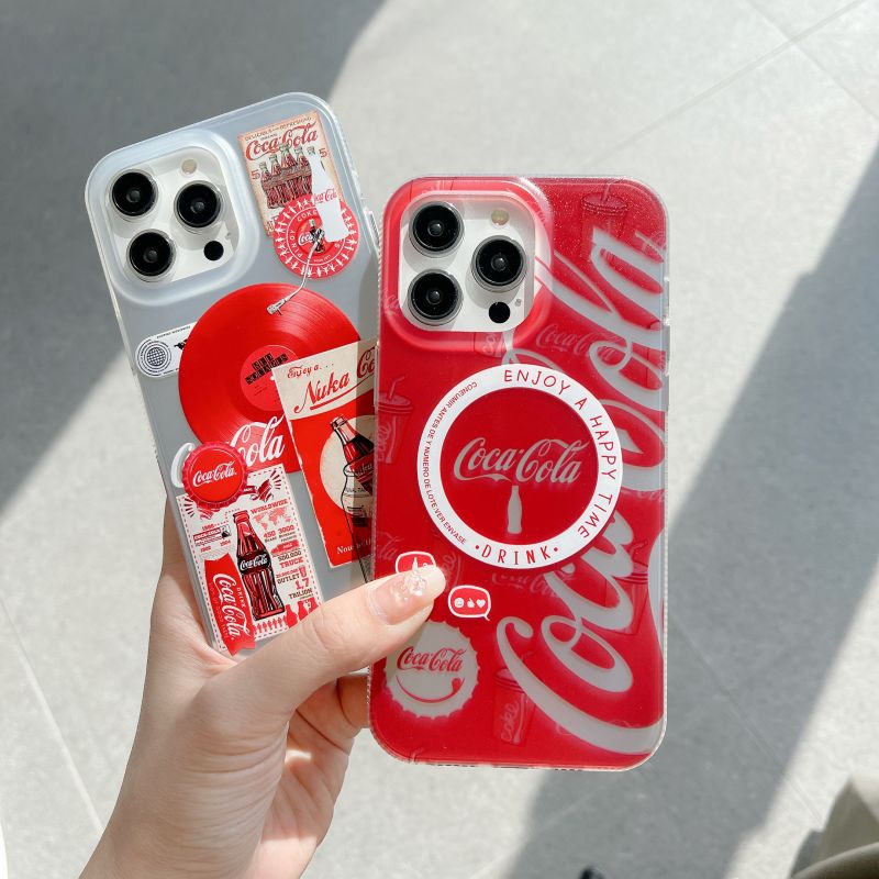 Coca cola MagSafe - כיסוי אופנתי מגה סייף יוקרתי לאייפון iphone case FantasyCaseIL