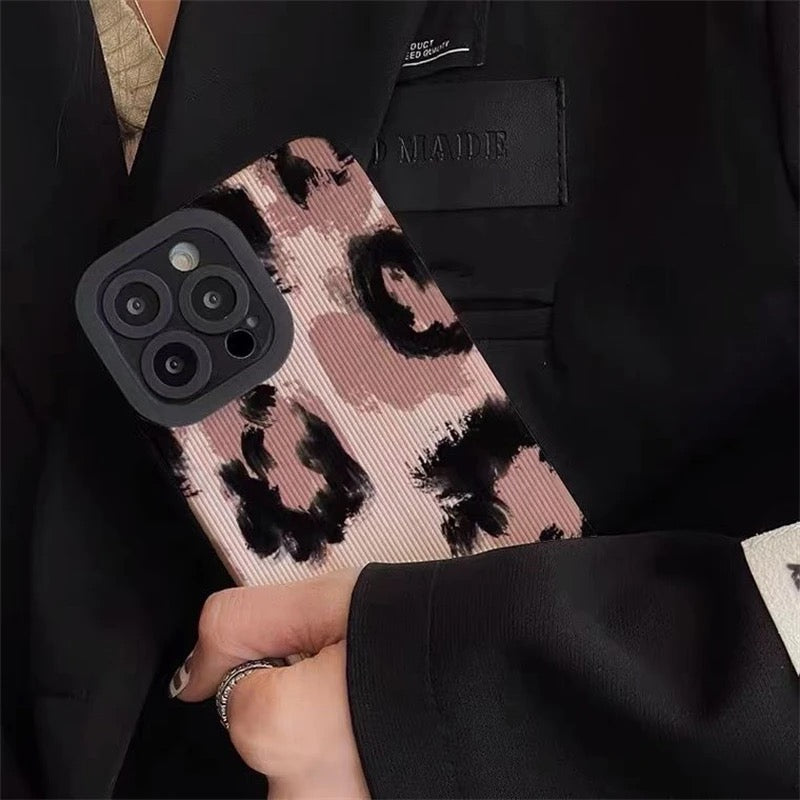 Fashion case - כיסוי מנומר ורוד יוקרתי אופנתי ומעוצב במיוחד לאייפון iphone case FantasyCaseIL