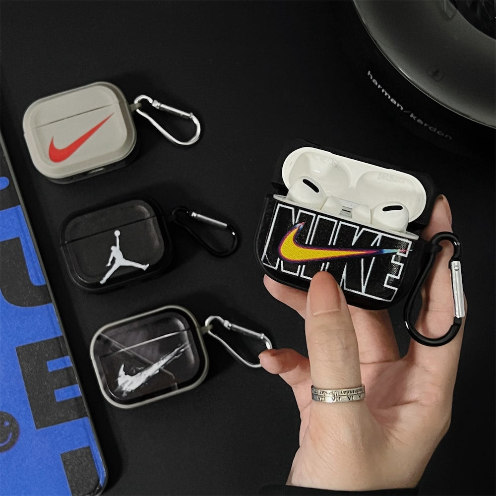 Nike & jordan air pods case - כיסוי אופנתי יוקרתי בעיצוב יפייפה לאיירפודס