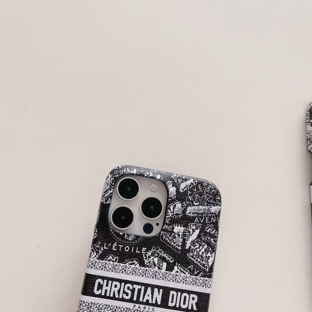Christian Dior - כיסוי קלאסי יוקרתי איכותי סופר מעוצב ואופנתי במיוחד לאייפון iphone case FantasyCaseIL