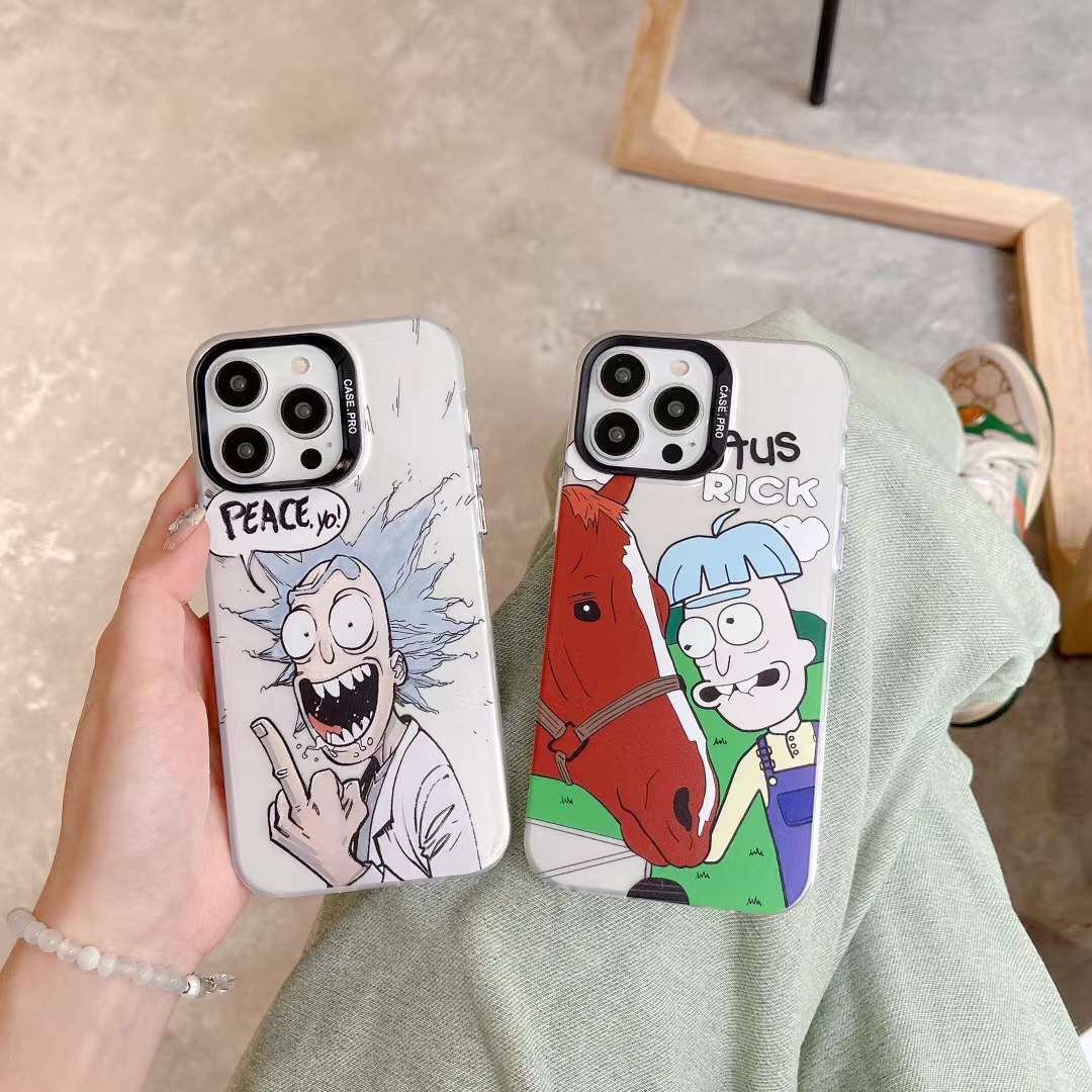Rick & morty - כיסוי אופנתי איכותי ומגניב במיוחד לאייפון