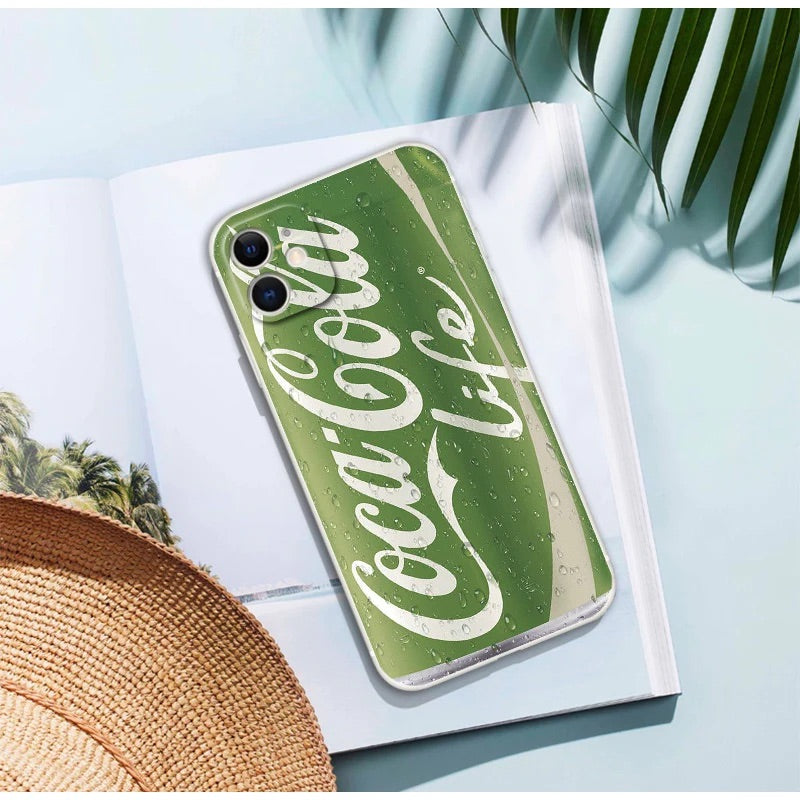 Coca cola - כיסוי איכותי וסופר מעוצב במיוחד לכל סוגי הטלפונים iphone case FantasyCaseIL