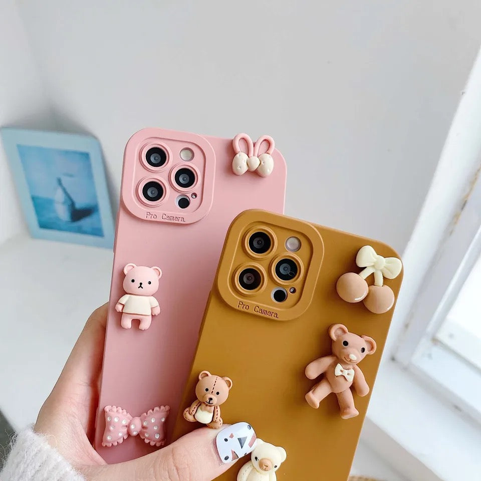Bear - כיסוי דובי איכותי וסופר מעוצב לאייפון iphone case FantasyCaseIL