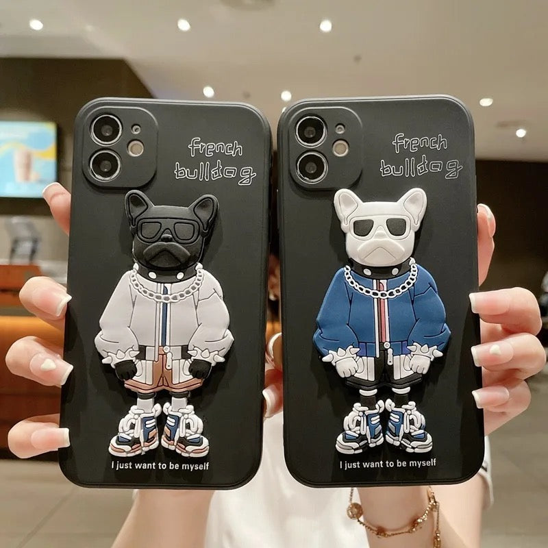 Bull dog - כיסוי איכותי וסופר מעוצב לאייפון iphone case FantasyCaseIL