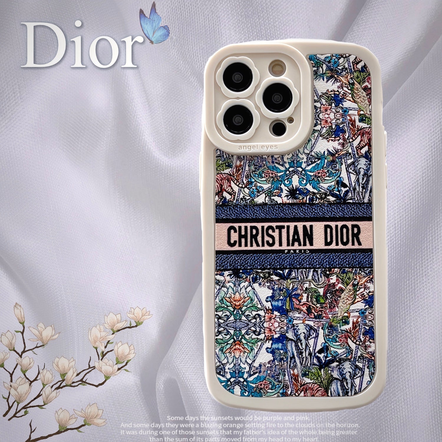 Christian Dior - כיסוי אופנתי יוקרתי ומעוצב במיוחד לאייפון iphone case FantasyCaseIL