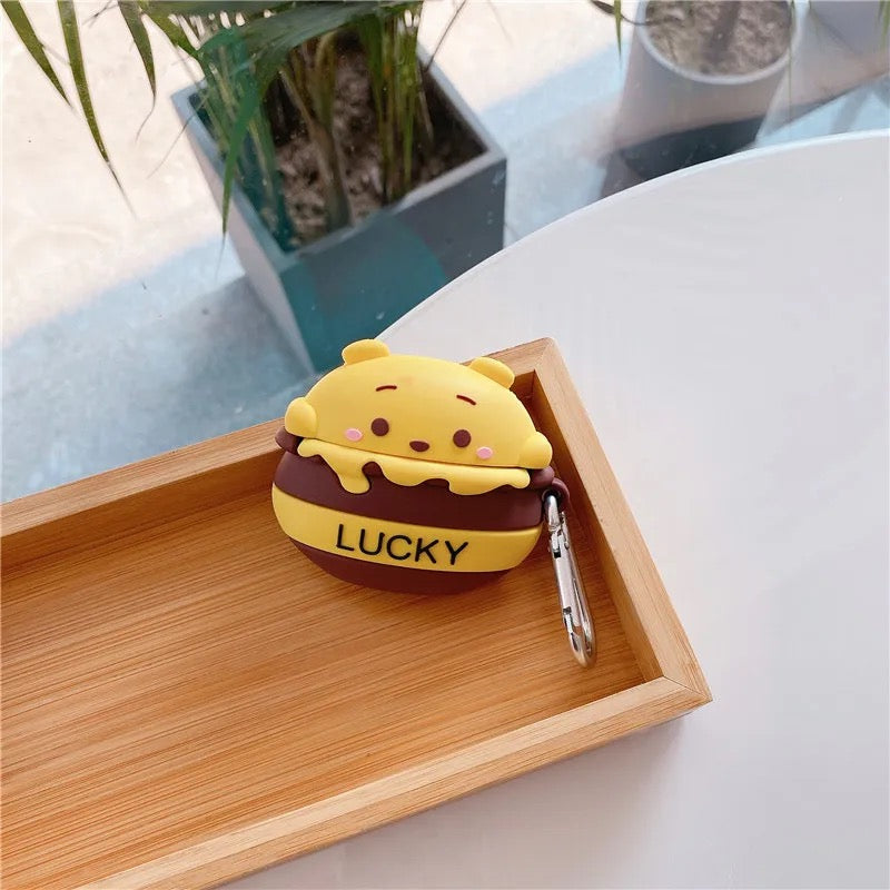 Winnie pooh - כיסוי איכותי אופנתי וחמוד במיוחד לאיירפודס