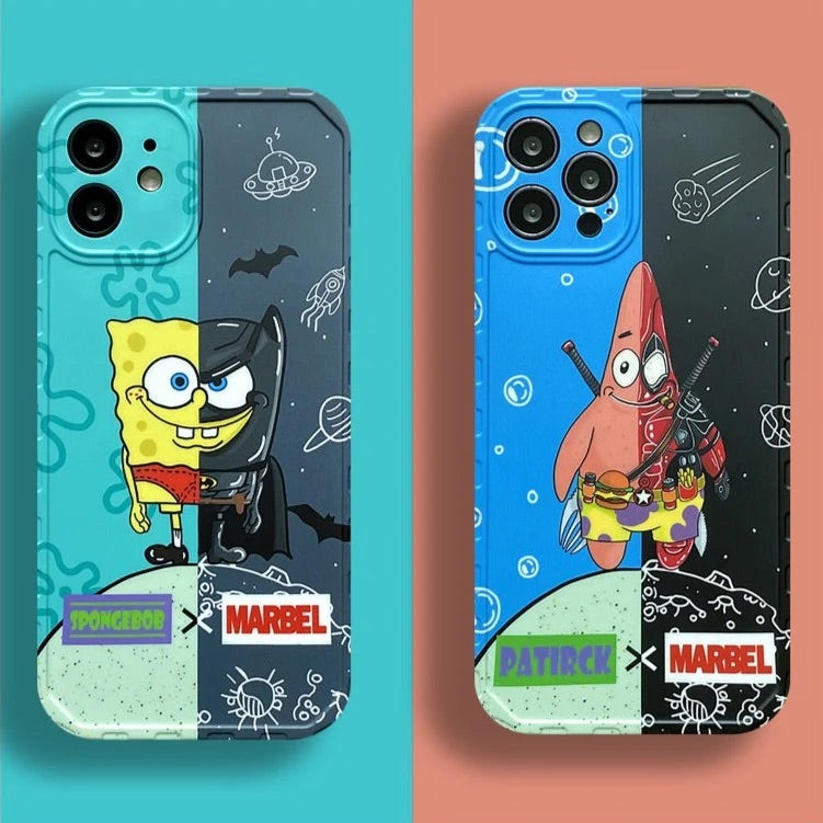 SpongeBob - כיסוי אופנתי איכותי ומעוצב במיוחד למגוון דגמי הטלפונים