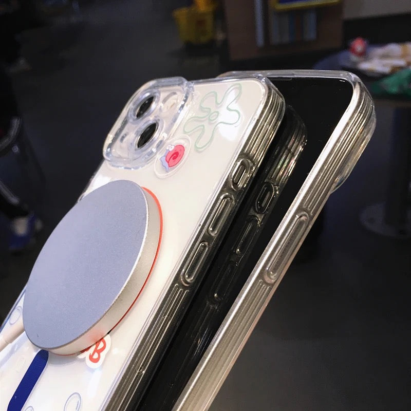 SpongeBob MagSafe - כיסוי בובספוג איכותי מעוצב ומגניב במיוחד לאייפון iphone case FantasyCaseIL