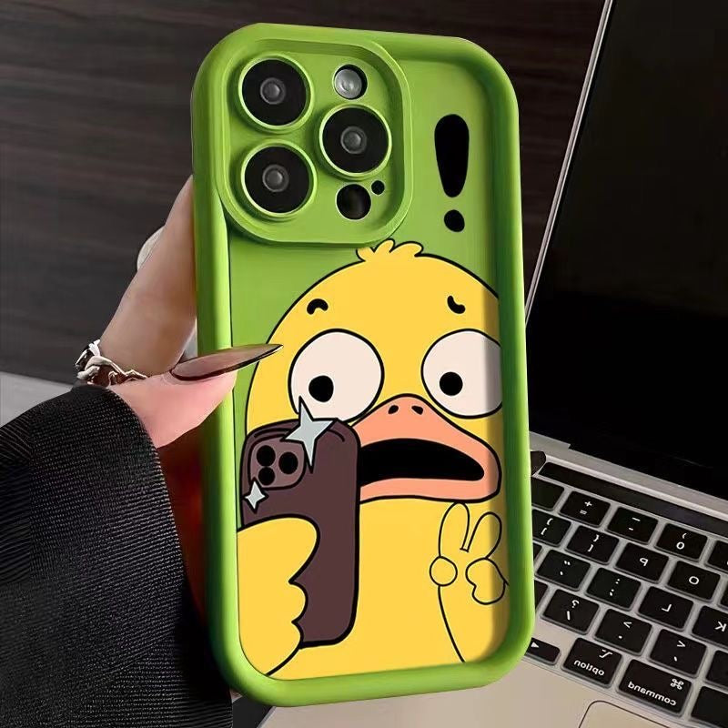 Selfie duck case - כיסוי אופנתי וחמוד בעיצוב מגניב לאייפון