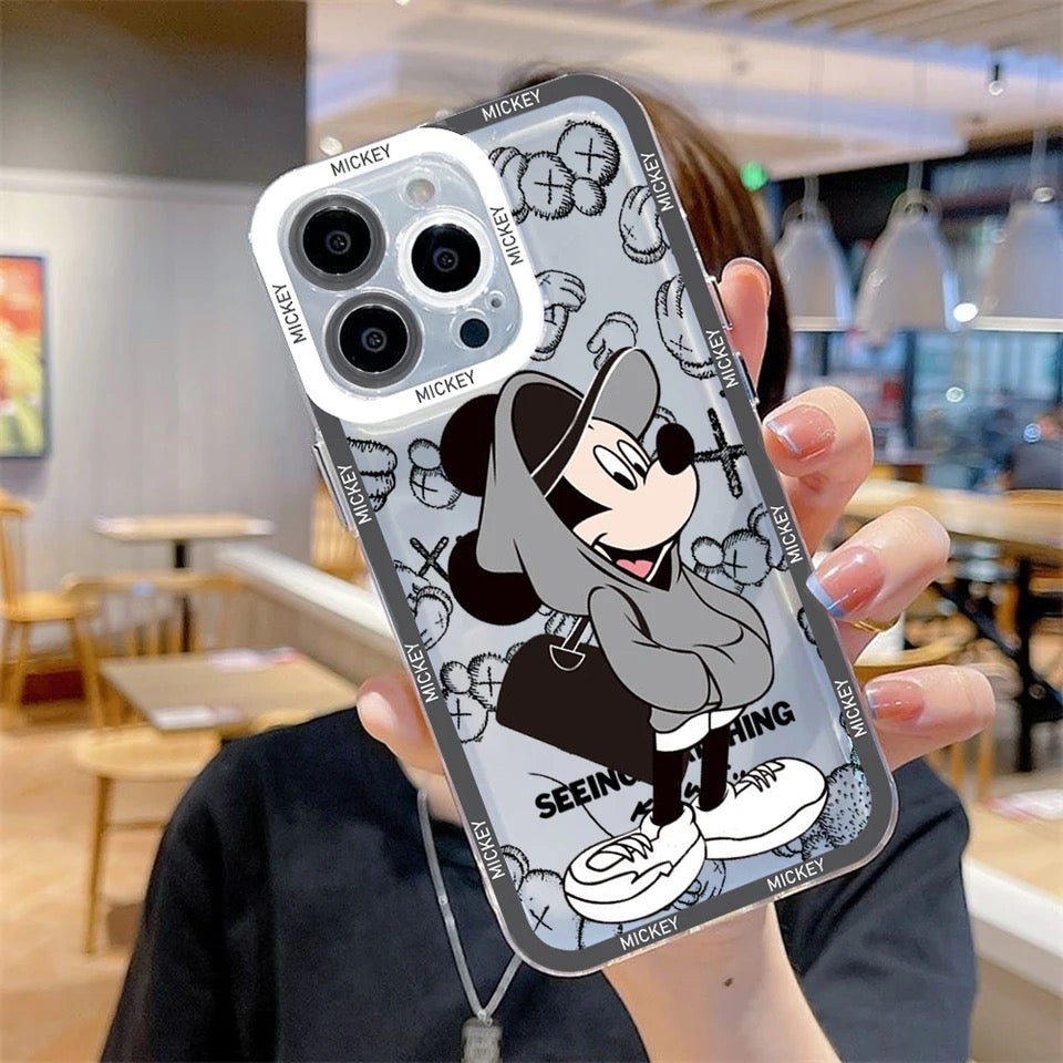 Mickey mouse - כיסוי אופנתי איכותי ומעוצב במיוחד למגוון דגמי הטלפונים