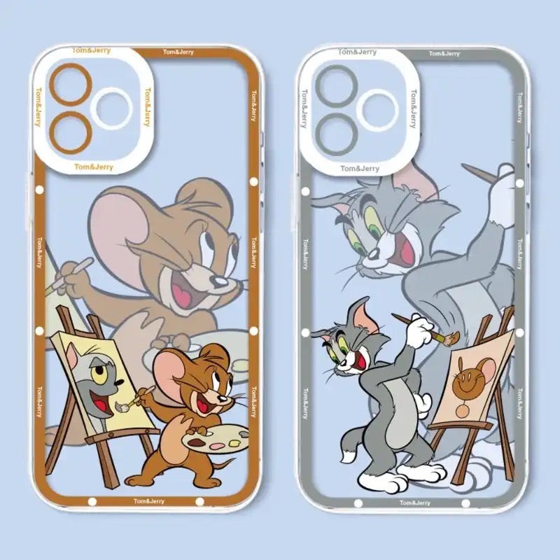 Tom and jerry - כיסוי סופר איכותי מעוצב ואופנתי לאייפון iphone case FantasyCaseIL