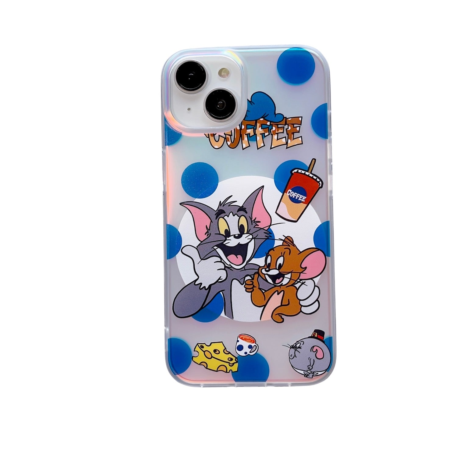 Tom & jerry - כיסוי יוקרתי אופנתי וחמוד במיוחד לאייפון