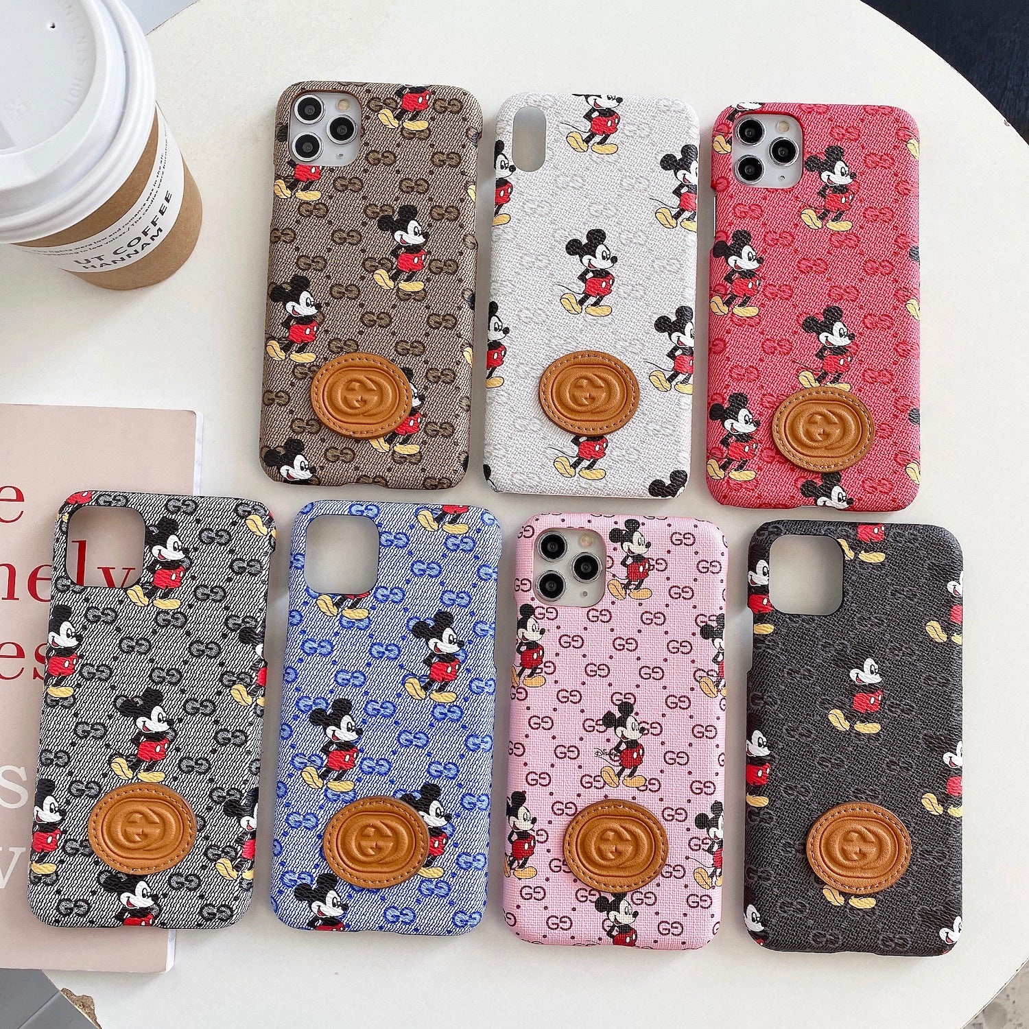 Mickey mouse & gucci - כיסוי אופנתי יוקרתי ומעוצב במיוחד לאייפון