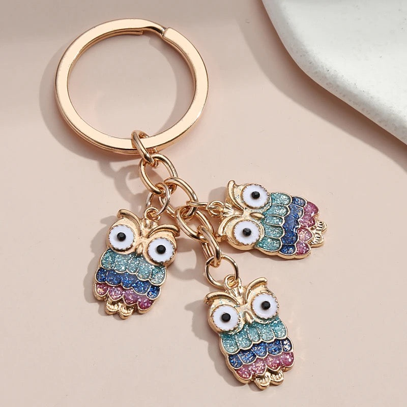 Owl key chain - מחזיק מפתחות בעיצוב ינשוף חמוד במיוחד