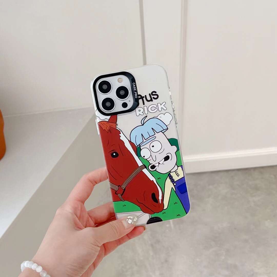 Rick & morty - כיסוי אופנתי איכותי ומגניב במיוחד לאייפון