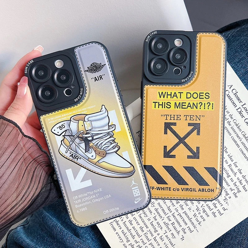 Off white - כיסוי יוקרתי איכותי ומעוצב במיוחד לאייפון iphone case FantasyCaseIL