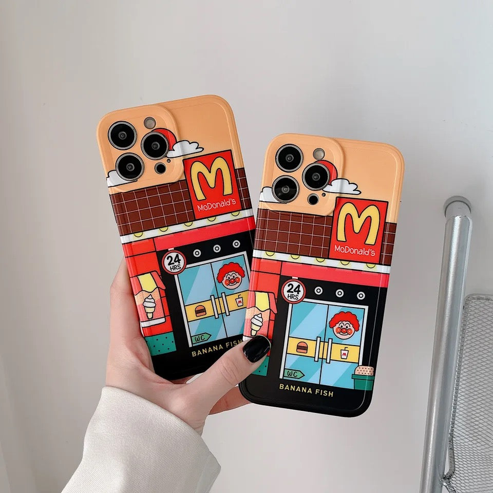Mcdonalds - כיסוי אופנתי איכותי ומעוצב במיוחד לאייפון