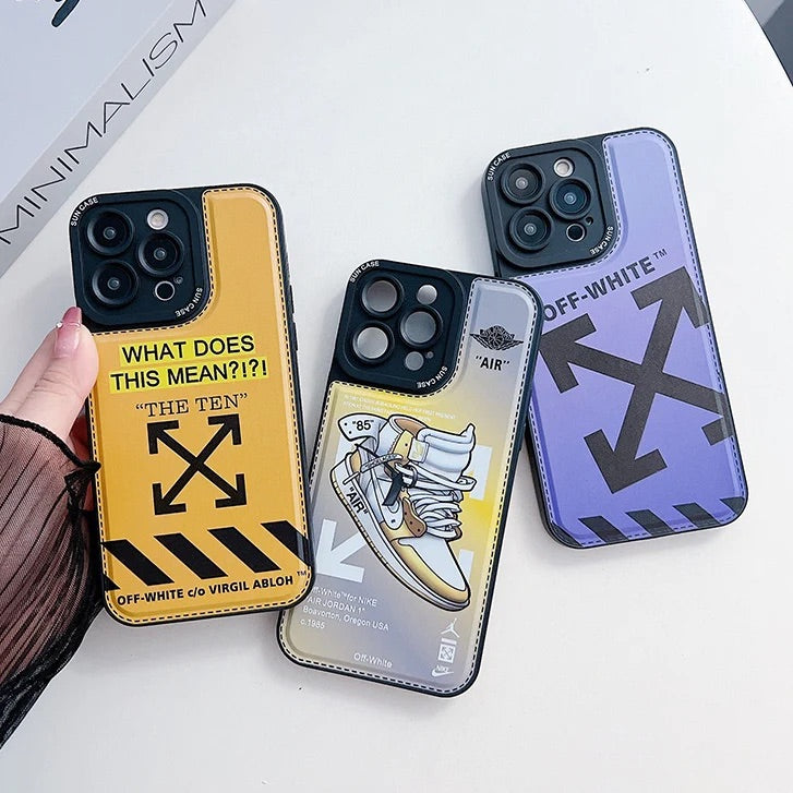 Off white - כיסוי יוקרתי איכותי ומעוצב במיוחד לאייפון iphone case FantasyCaseIL