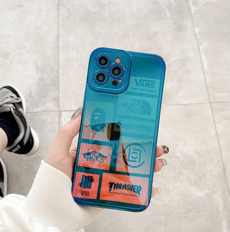 The north face & vans - כיסוי אופנתי יוקרתי ומעוצב במיוחד לאייפון