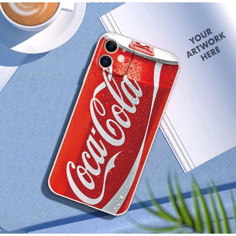 Coca cola - כיסוי איכותי וסופר מעוצב במיוחד לכל סוגי הטלפונים iphone case FantasyCaseIL