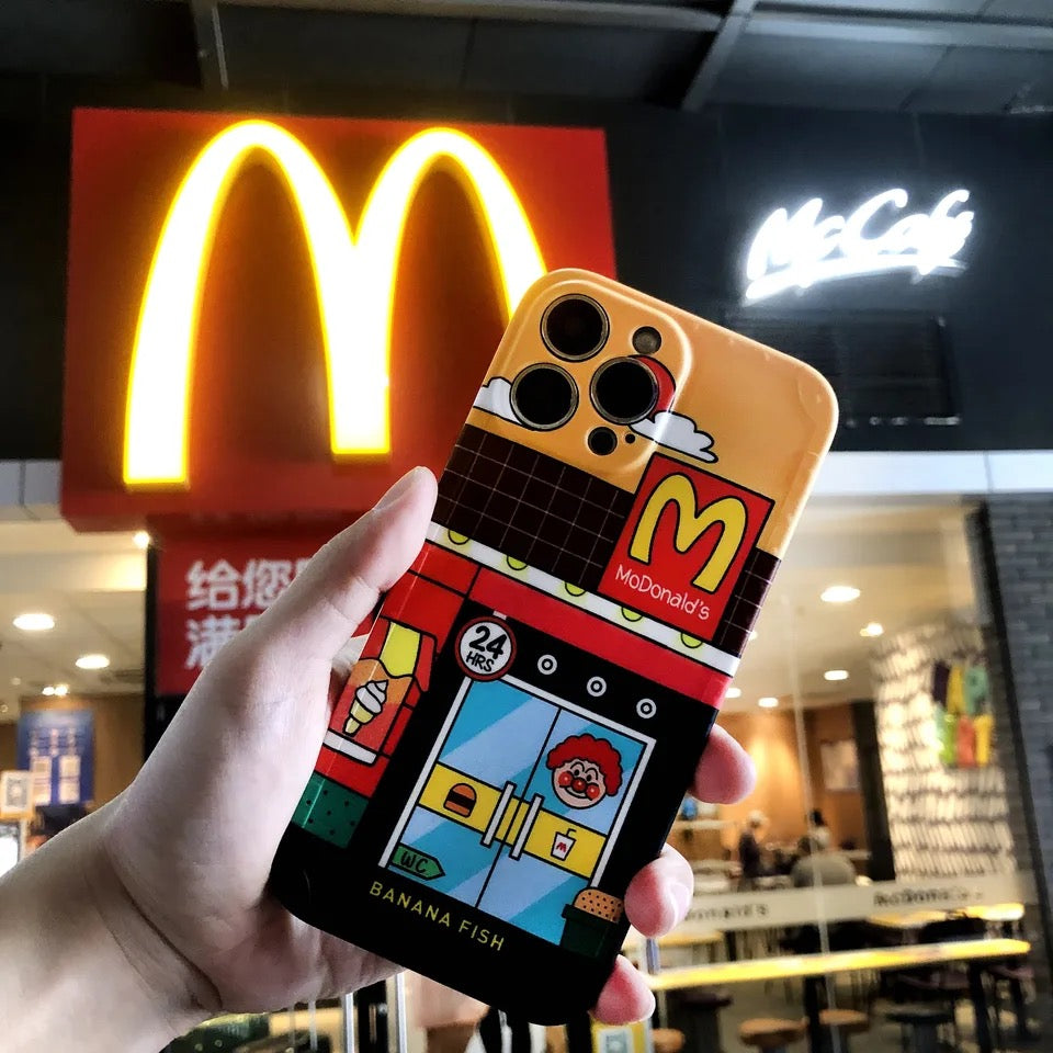 Mcdonalds - כיסוי אופנתי איכותי ומעוצב במיוחד לאייפון