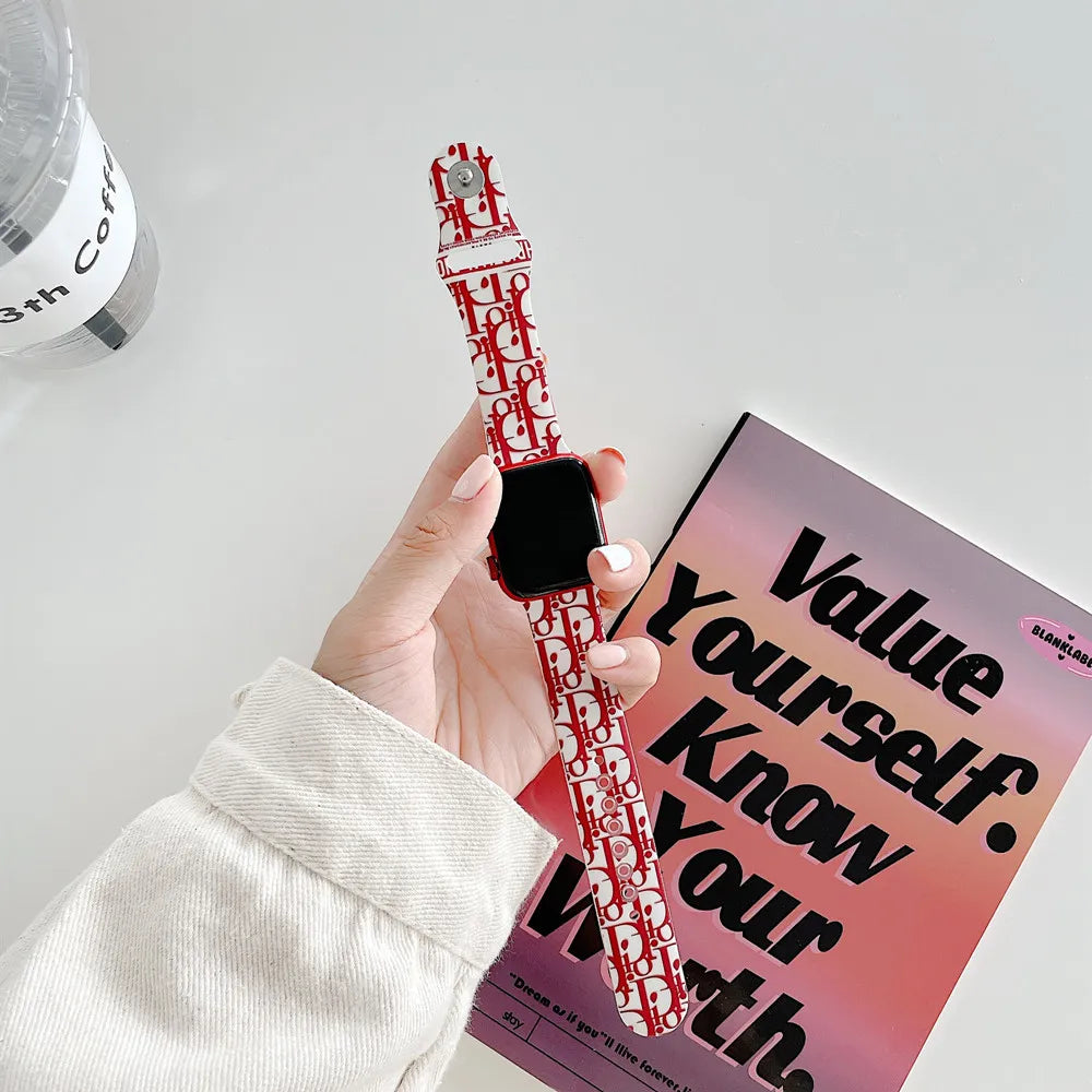 Christian Dior - רצועות אפל וואטצ׳ יוקרתיות במיוחד iphone case FantasyCaseIL