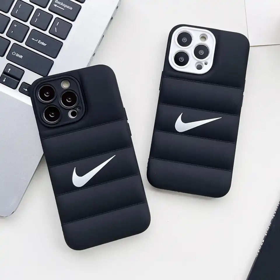 Nike puffer - כיסויי נייק יוקרתי איכותי ונפוחים במיוחד לאייפון