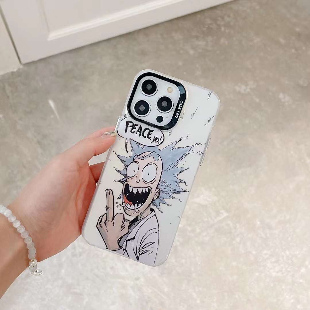 Rick & morty - כיסוי אופנתי איכותי ומגניב במיוחד לאייפון