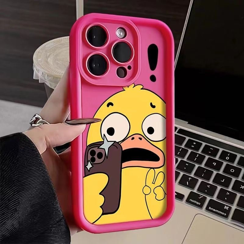 Selfie duck case - כיסוי אופנתי וחמוד בעיצוב מגניב לאייפון