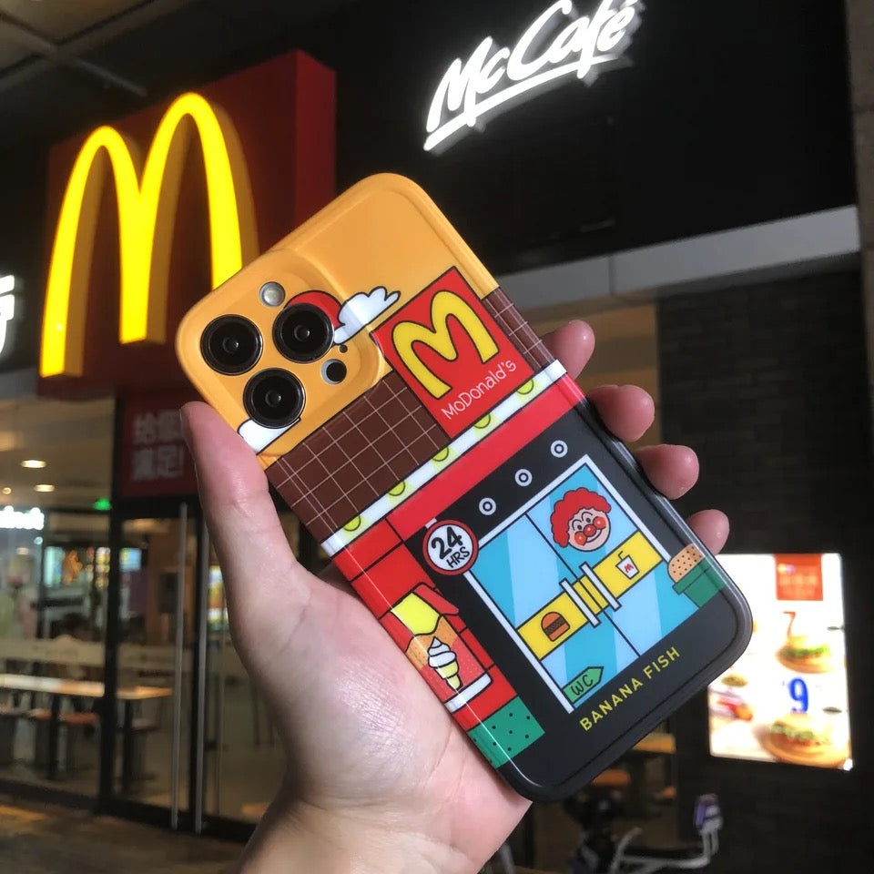 Mcdonalds - כיסוי אופנתי איכותי ומעוצב במיוחד לאייפון