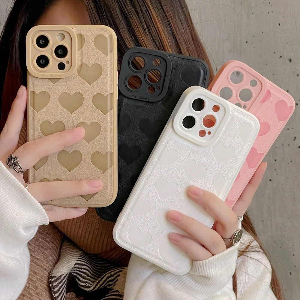 heart case - כיסוי לבבות אופנתי איכותי ומעוצב במיוחד לאייפון