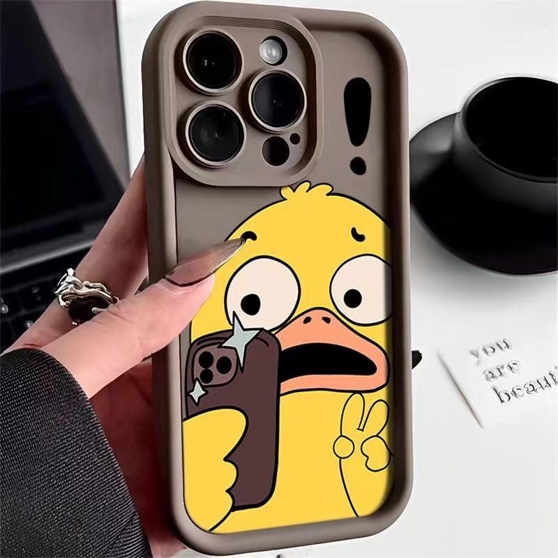 Selfie duck case - כיסוי אופנתי וחמוד בעיצוב מגניב לאייפון